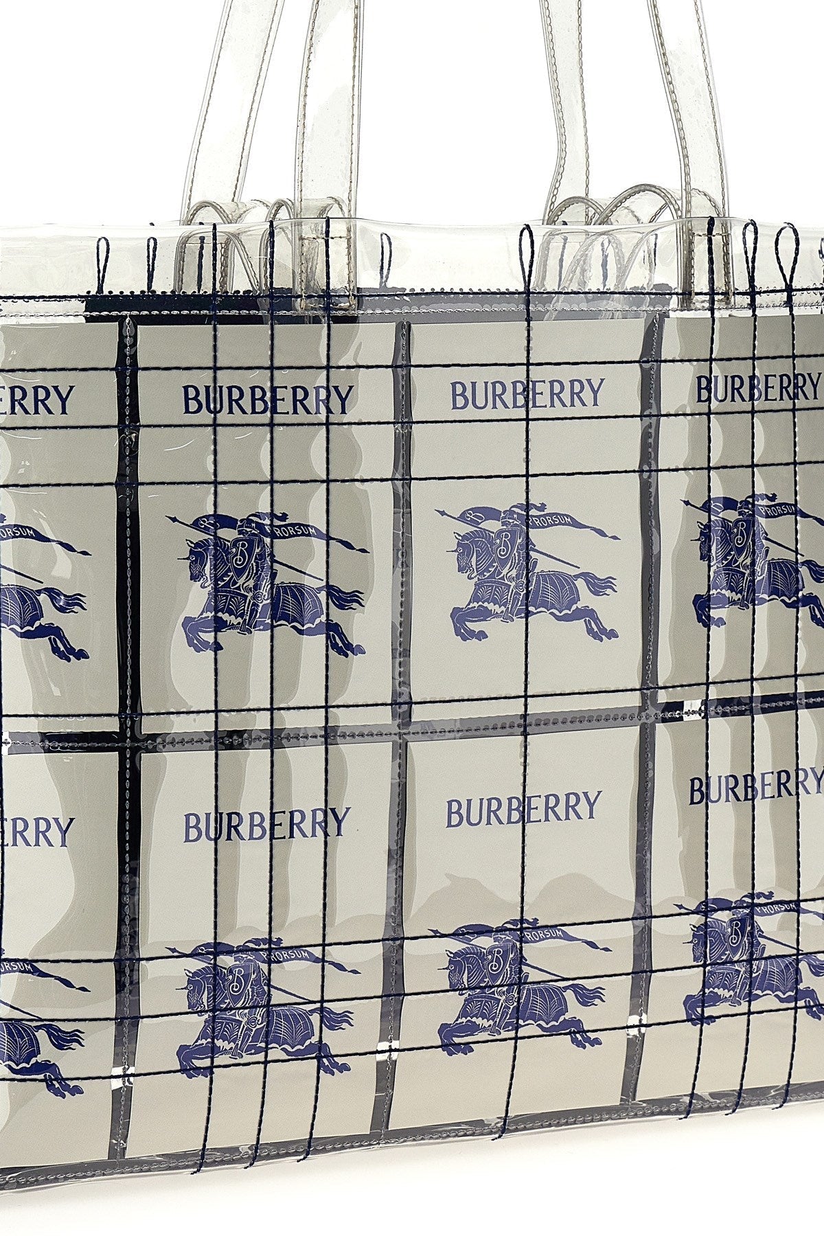Burberry Women 'Ekd' Label Shopping Bag