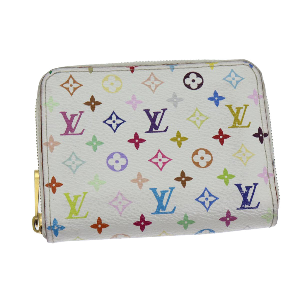 Louis Vuitton Porte Monnaie Zippy  Canvas Wallet