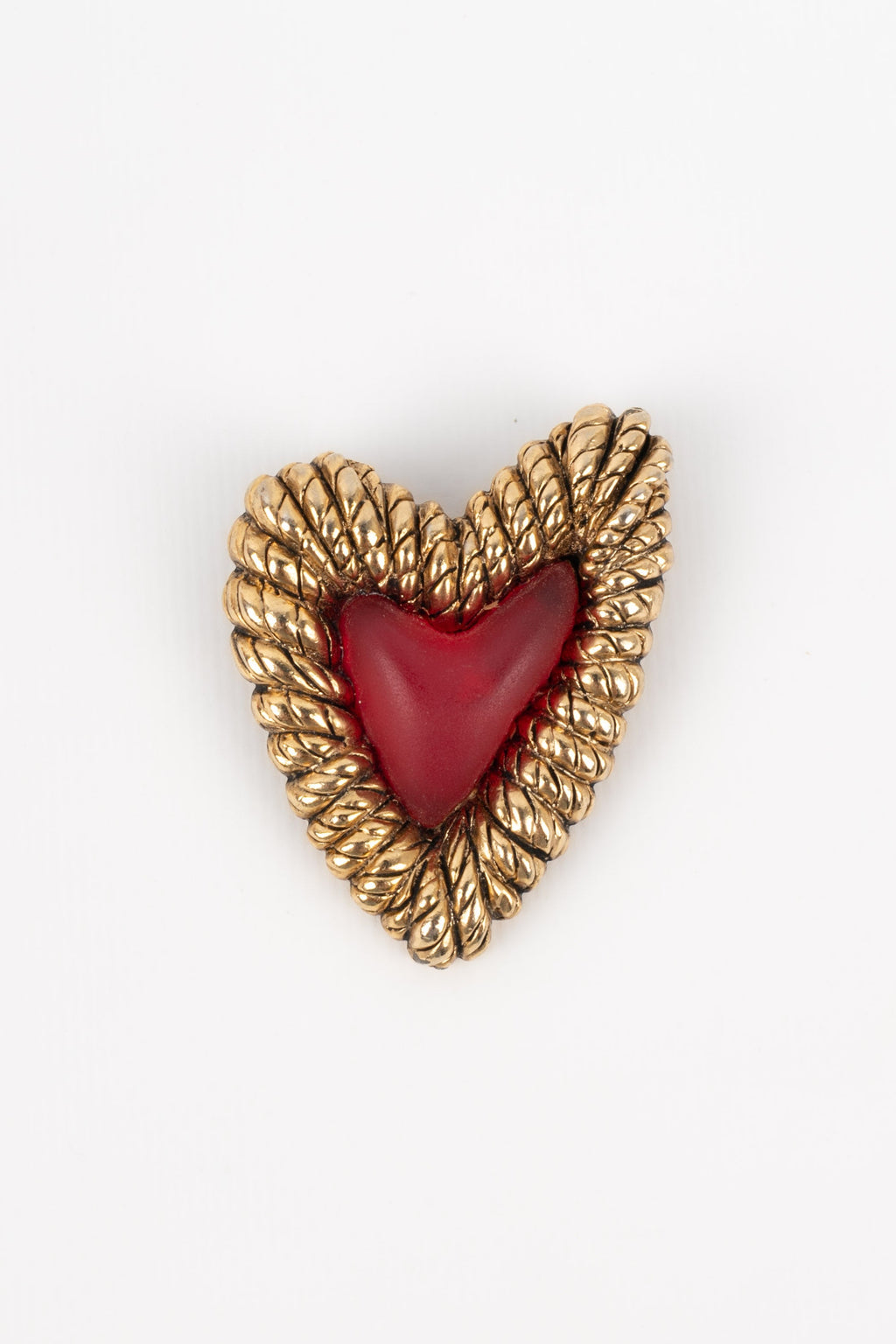 Broche coeur Balenciaga