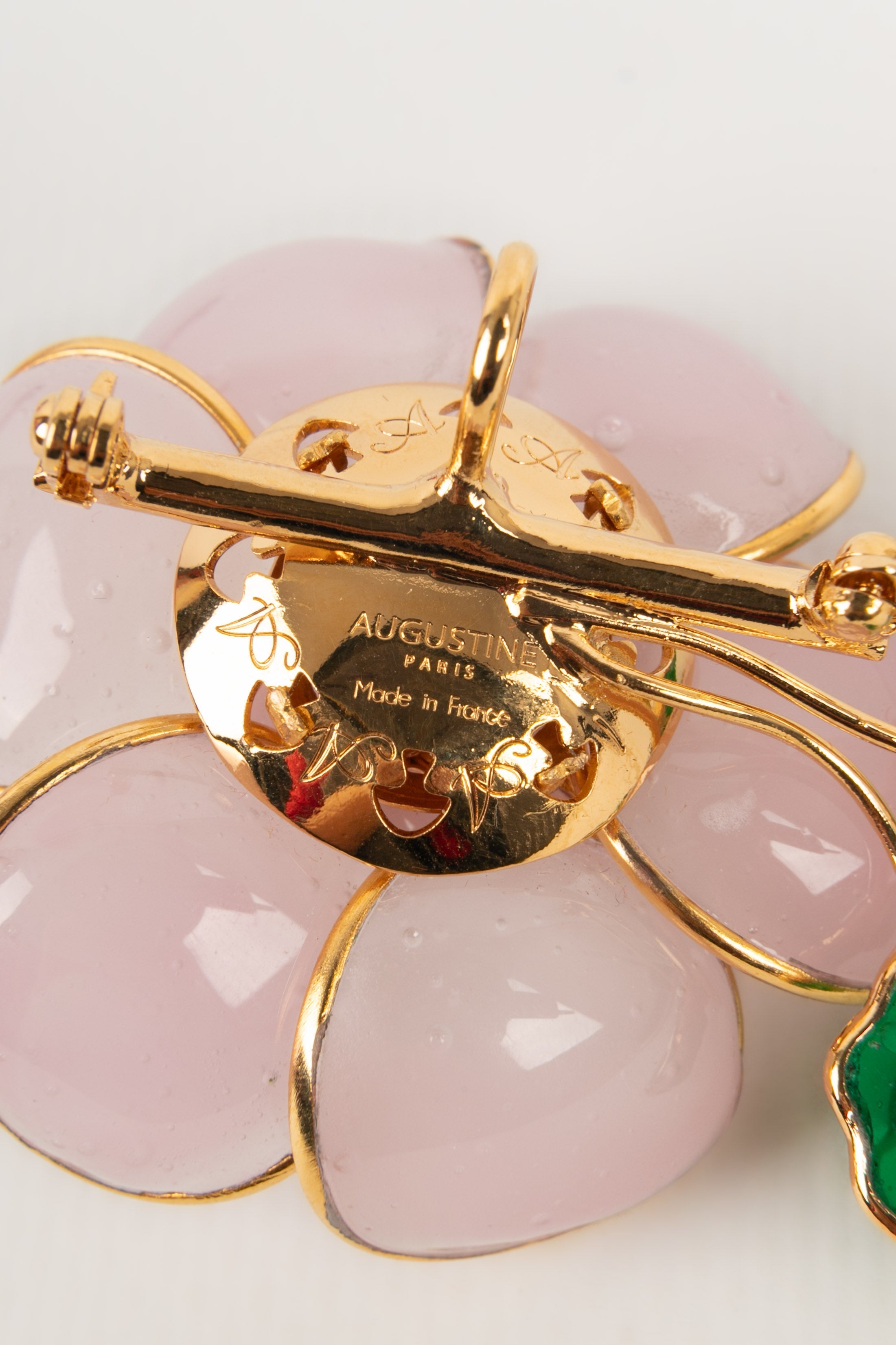 Broche / pendentif en pÃƒÆ’Ã‚Â¢te de verre Augustine