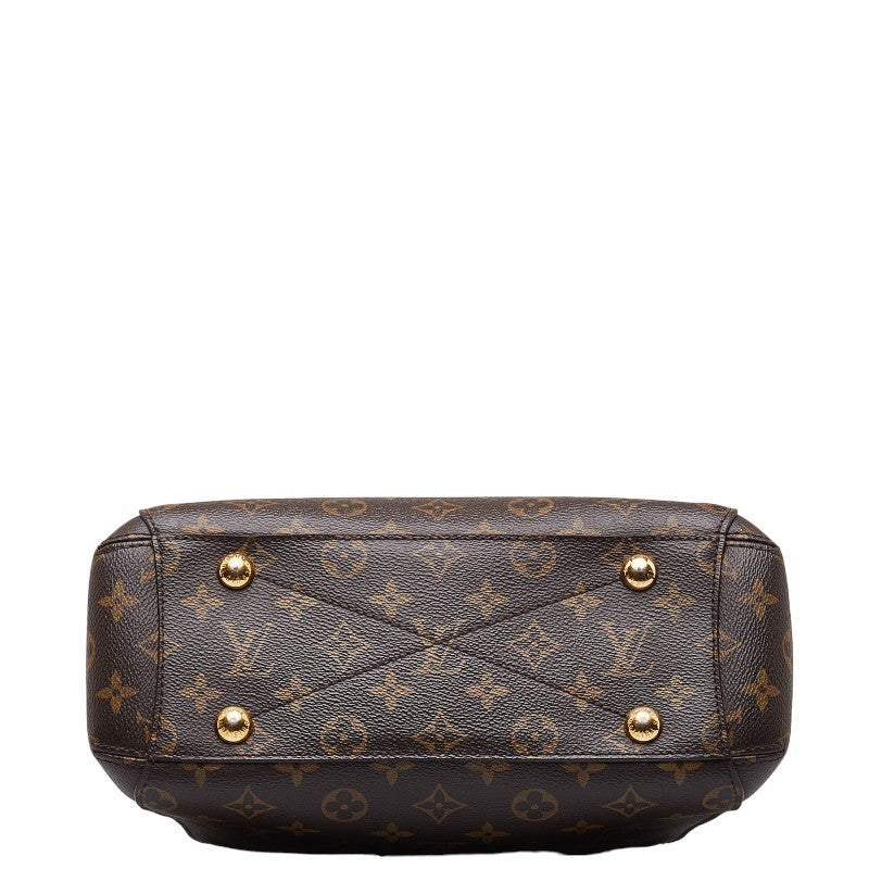 Louis Vuitton Monogram Montaigne BB Handbag 2WAY M41055 Brown PVC Leather  Louis Vuitton