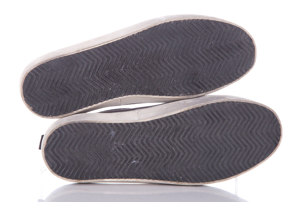 Golden Goose Grey Slip-On Sneakers SZ 41