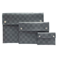 Louis Vuitton Alma Triple Pochette N60255 Damiet Silver   Clutch Bag Mens Box Preservation Bag