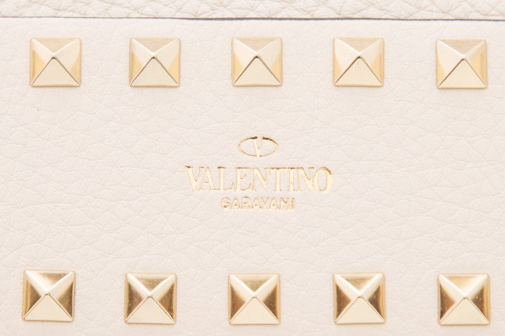 Valentino Cream Rockstud Flap Cross-Body NWT
