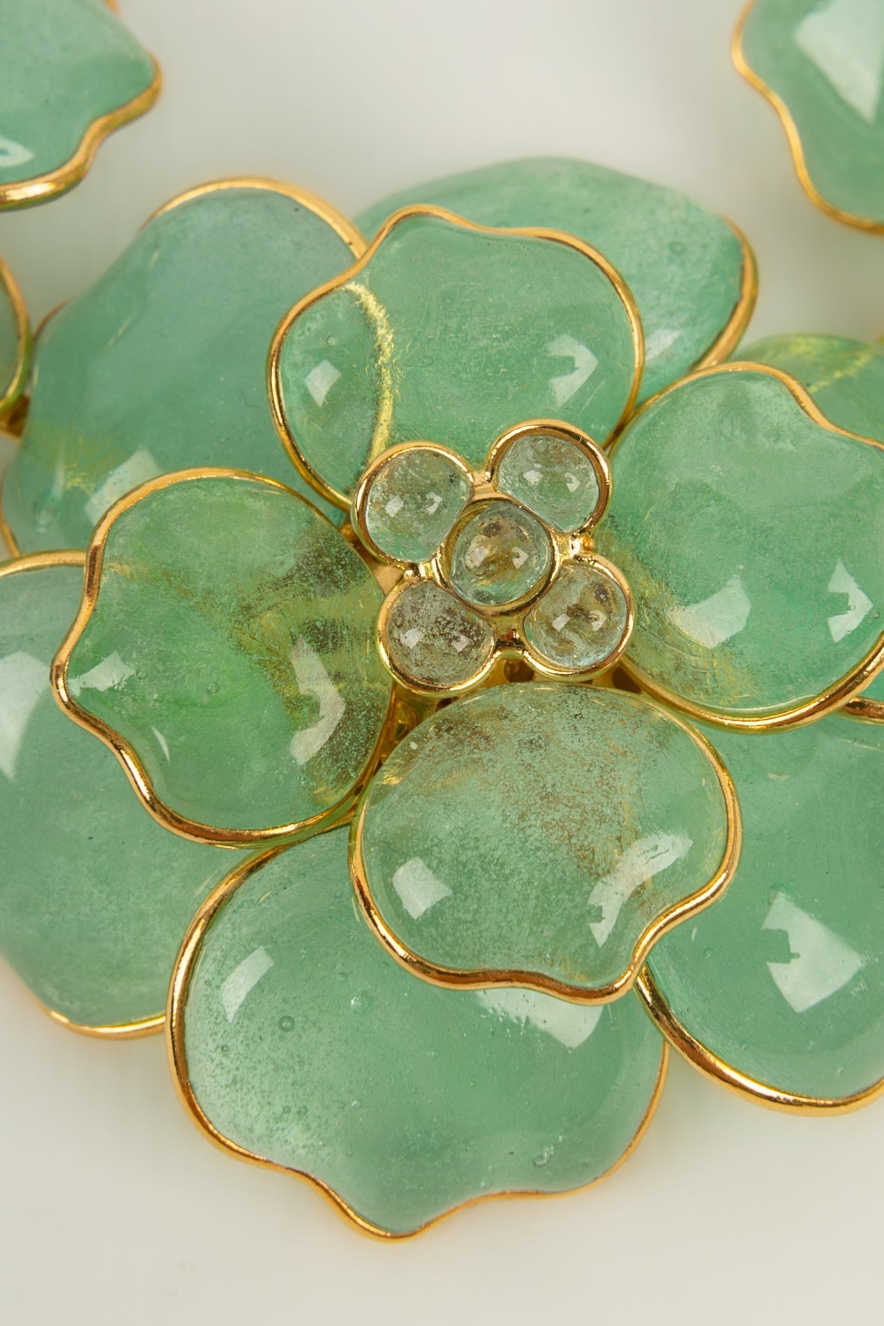 Collier vert Augustine