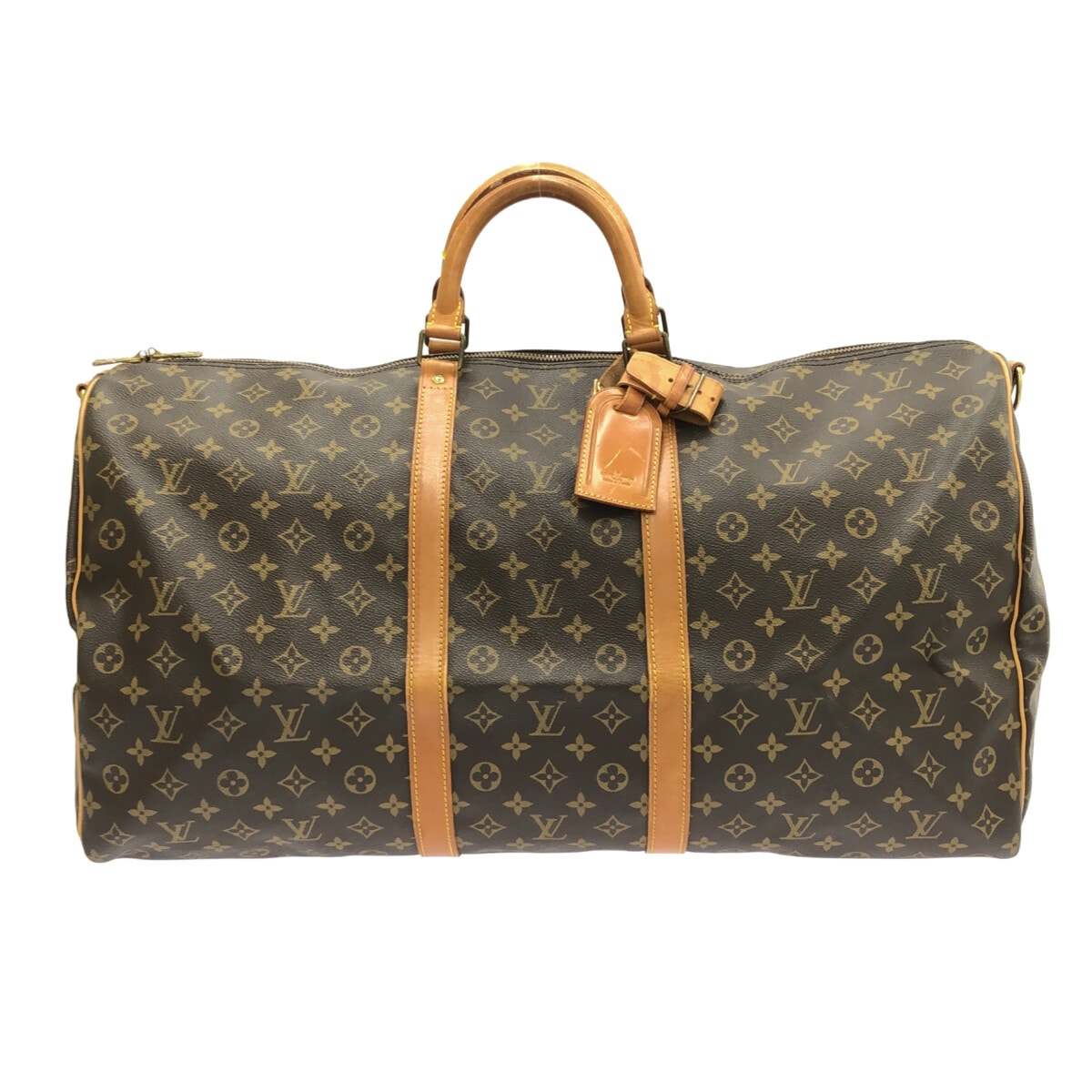 Louis Vuitton Keepall Bandoulière 60  Canvas Travel Bag ()