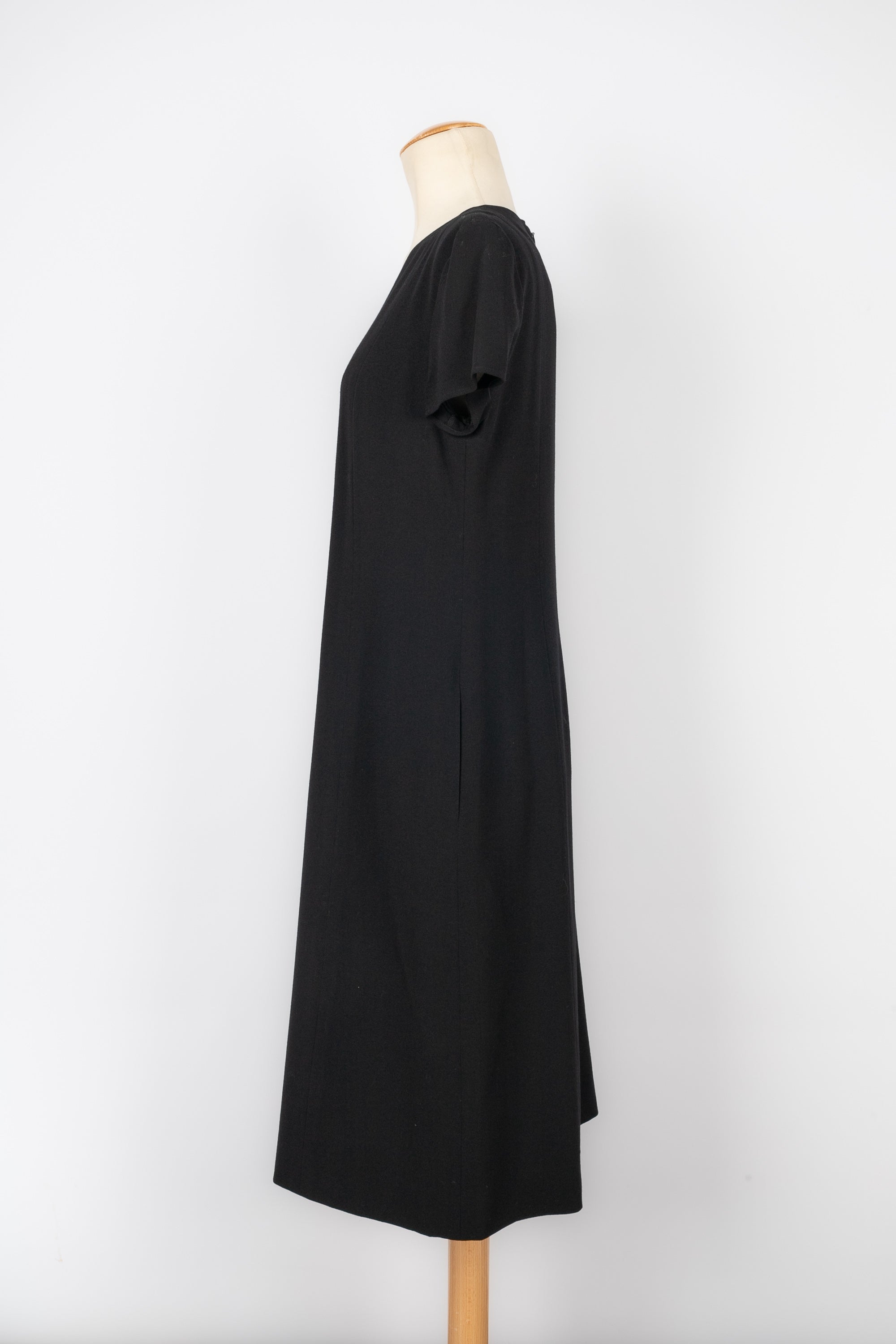 Robe noire Chanel 1990's