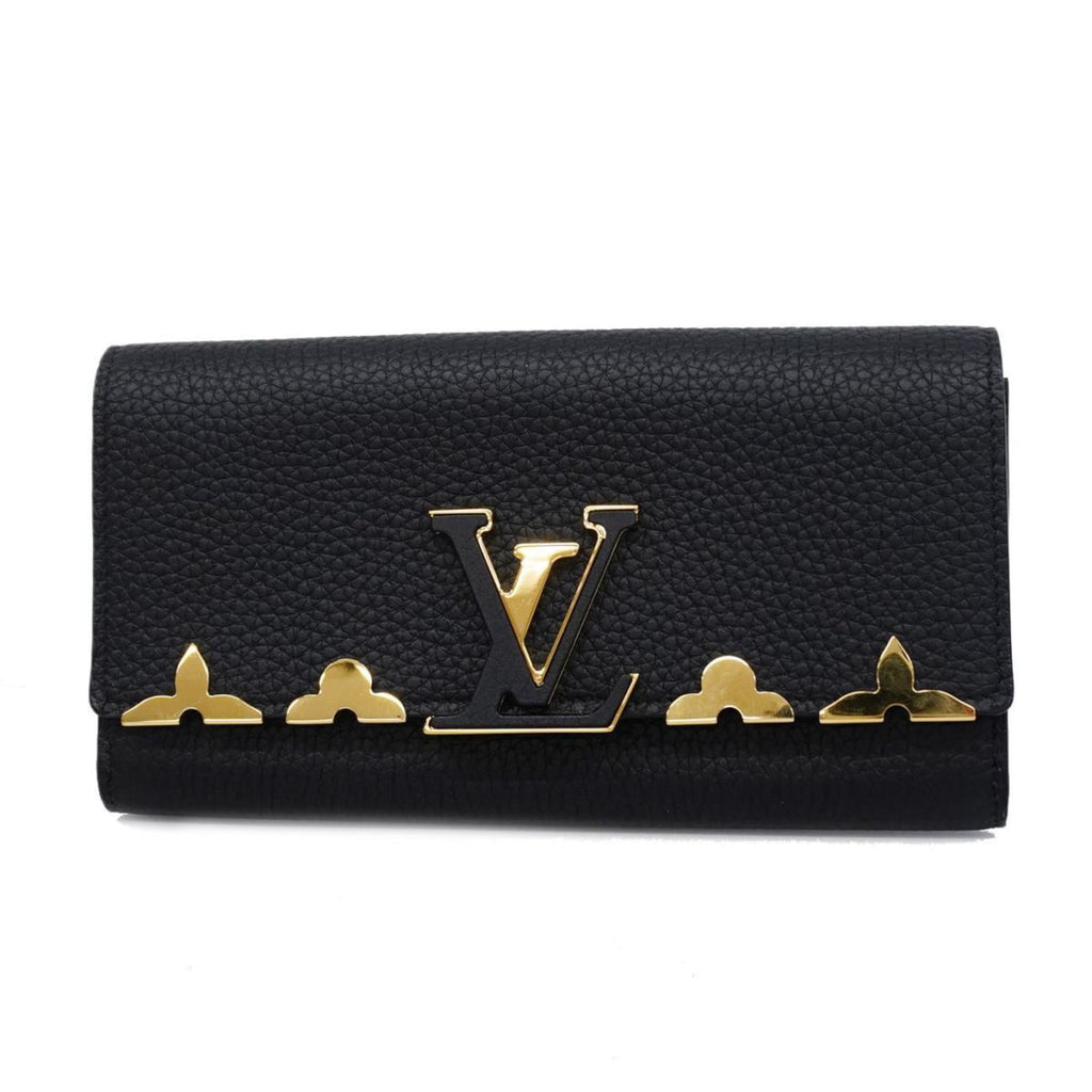 Louis Vuitton Capucines  Leather Wallet  ()