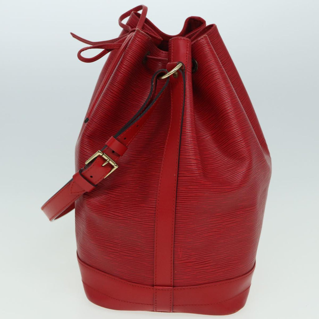 Louis Vuitton Epi Noe Shoulder Bag Red