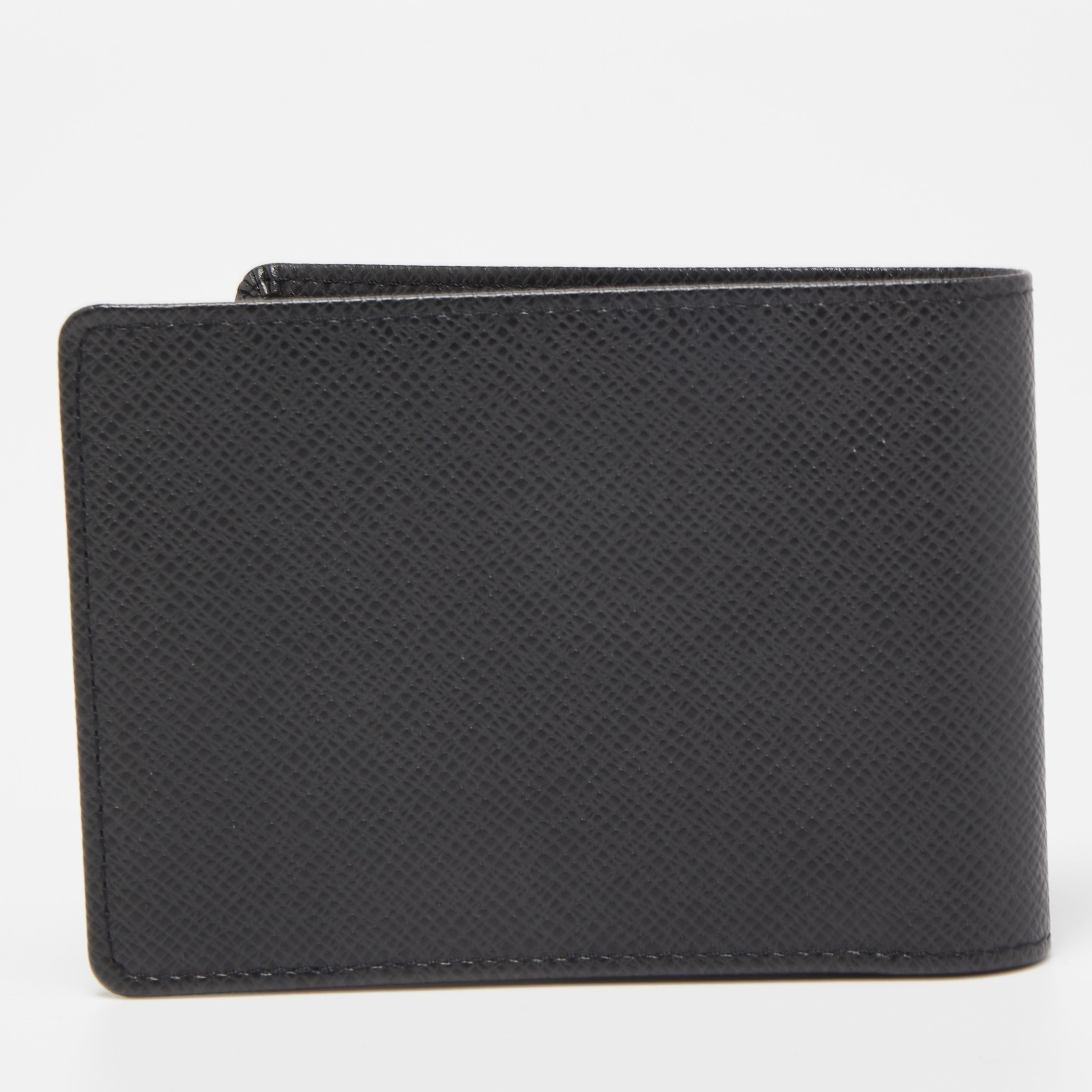Louis Vuitton  Taiga Leather Bifold Wallet