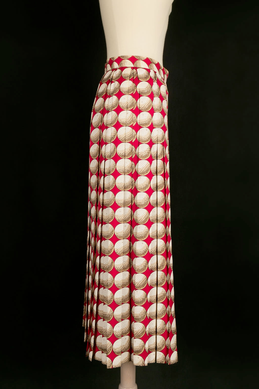Jupe plissÃƒÆ’Ã‚Â©e "balles de golf" HermÃƒÆ’Ã‚Â¨s