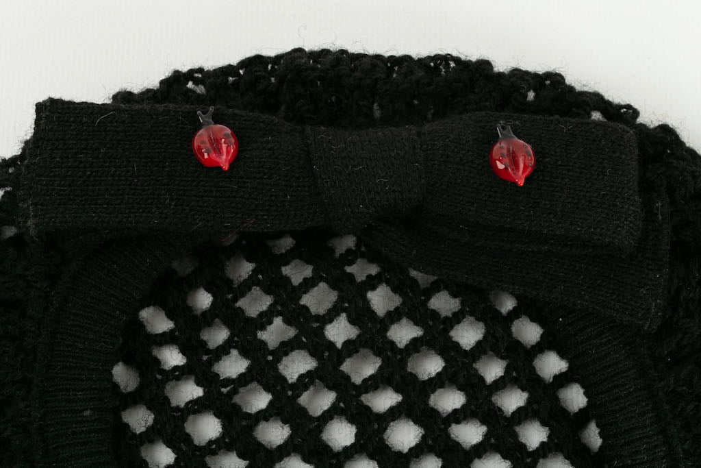BÃƒÆ’Ã‚Â©ret en laine noire