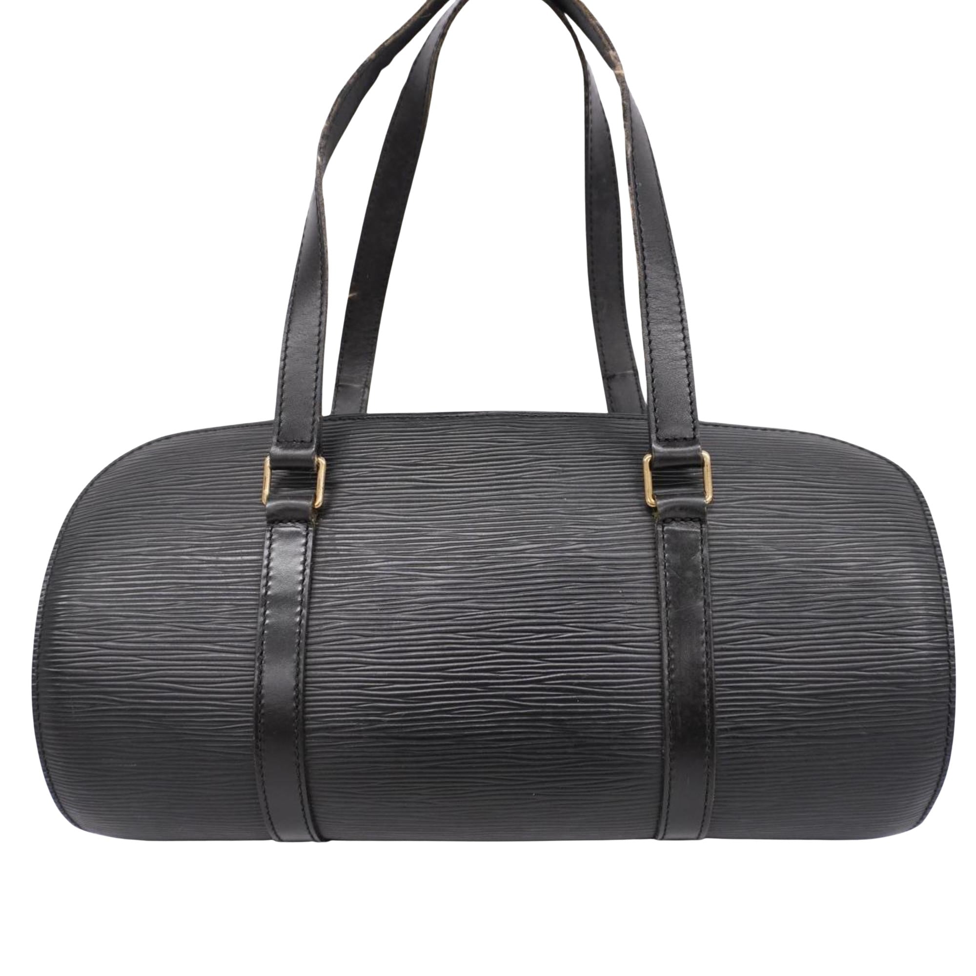 Louis Vuitton Soufflot  Leather Travel Bag ()