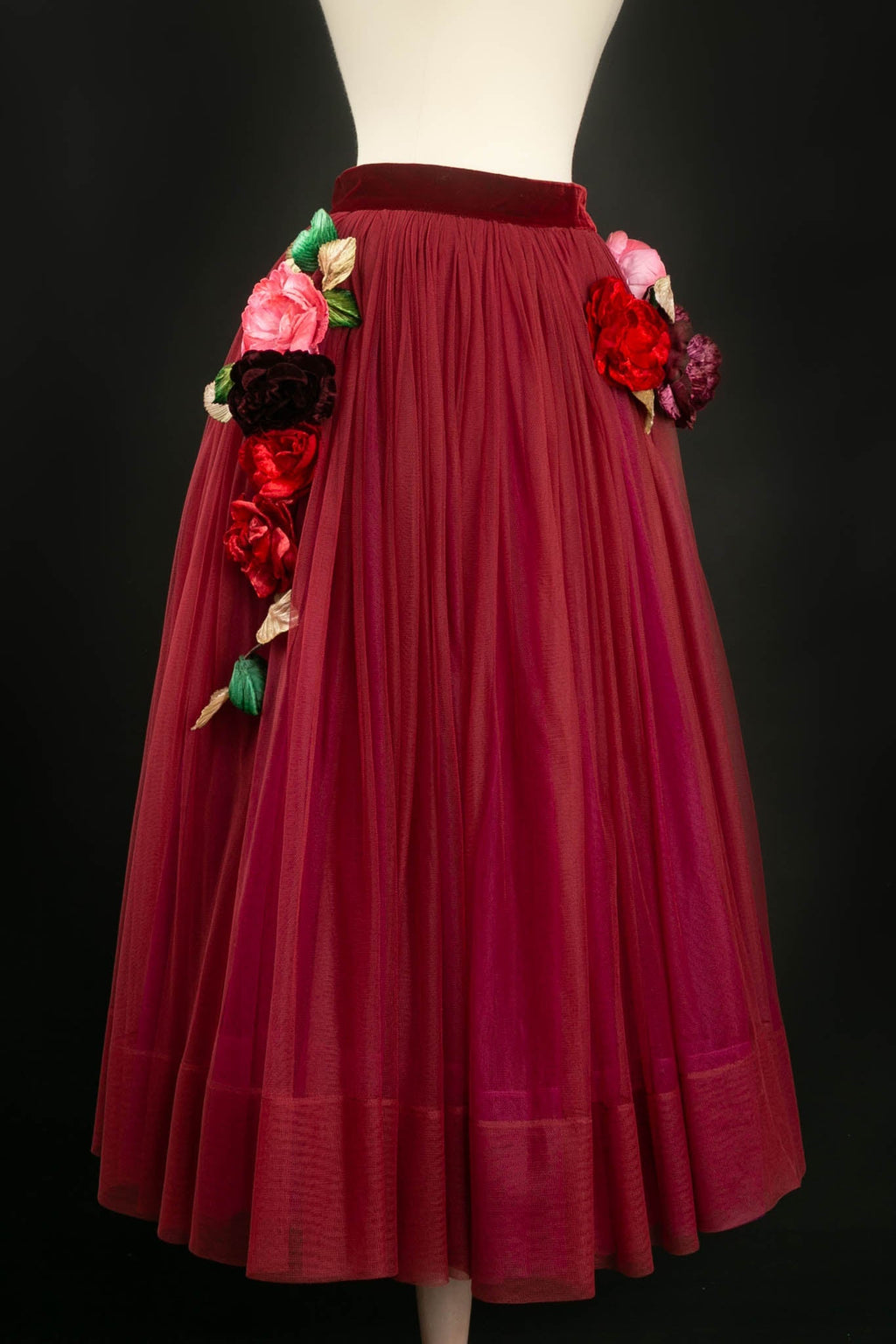 Ensemble en tulle et velours Chantal Thomass