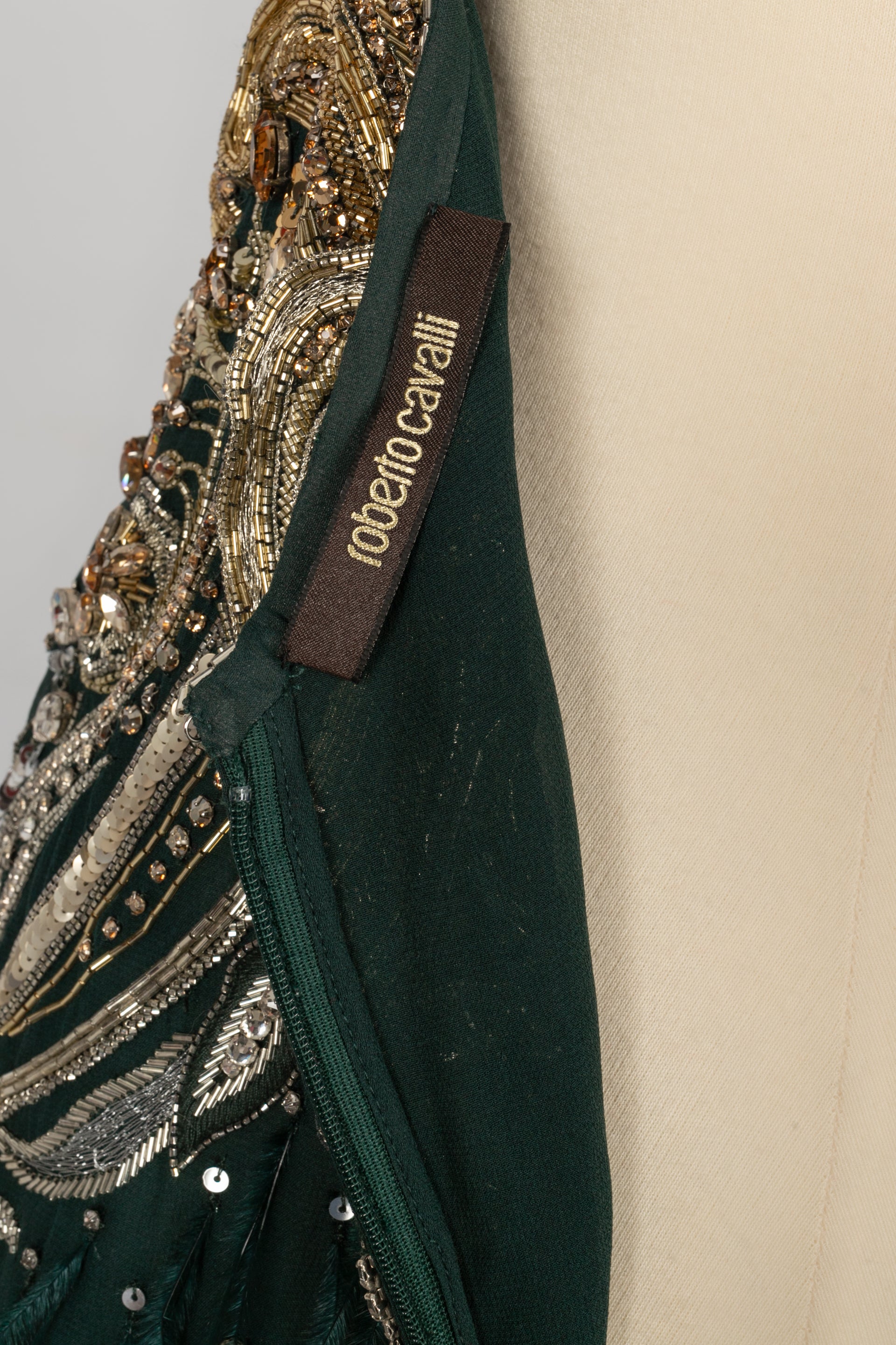 Robe verte Cavalli