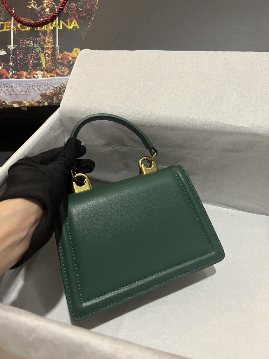 GLAMI Small Devotion Bag In Plain Green For Women 7.5in/19cm GLAMI GLAMI6711AV89380530