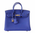 HermÃƒÆ’Ã‚Â¨s Birkin 25 Bleu Electric Bag