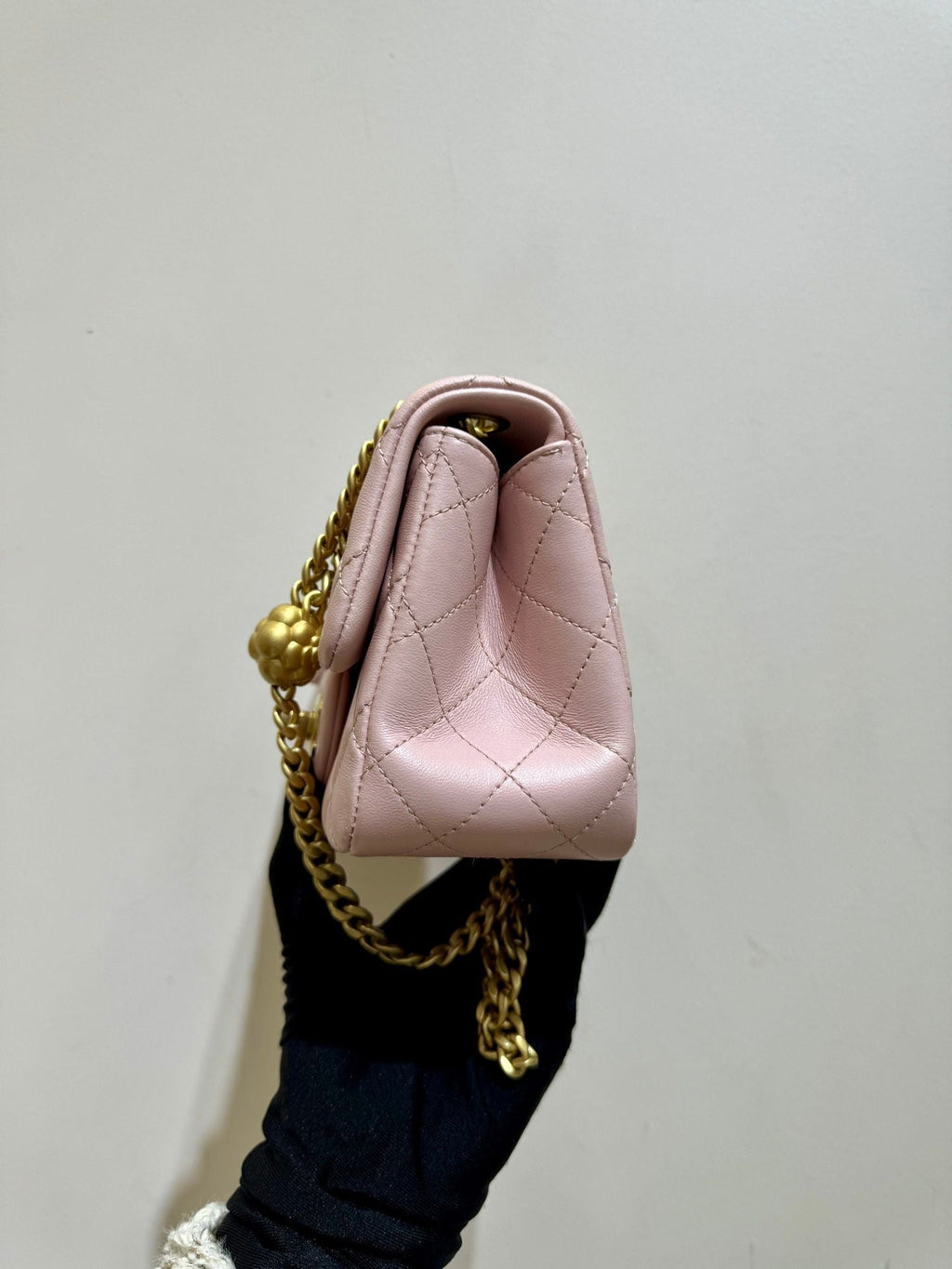 Preloved Chanel Bag Full Set Pink 110127