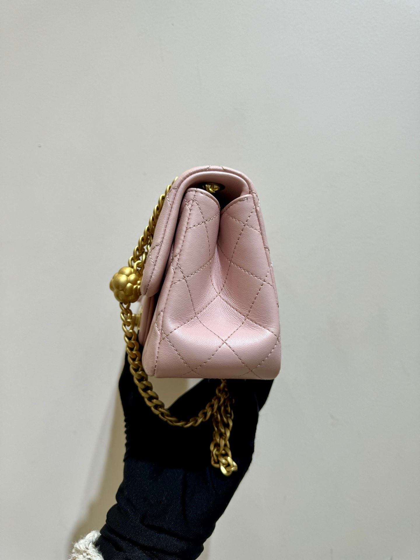 Preloved Chanel Bag Full Set Pink 110127