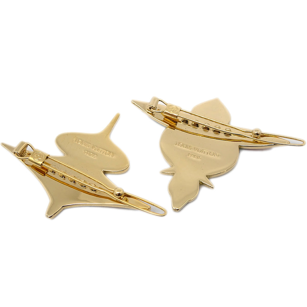 Louis Vuitton Hair Barrette Set M92595