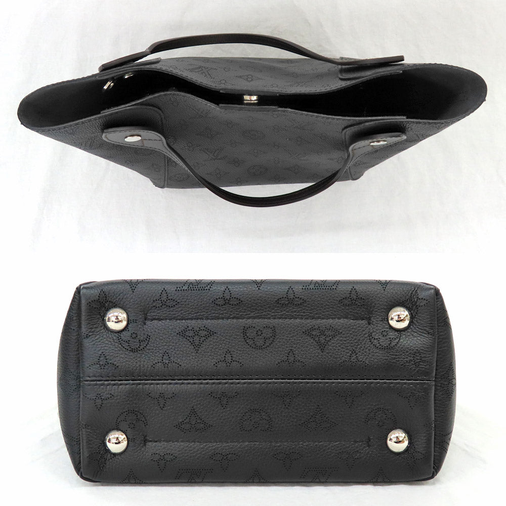 Louis Vuitton Hina PM M54350 Machina Monogram Shoulder Bag 2WAY Noir Black Silver G  Leather