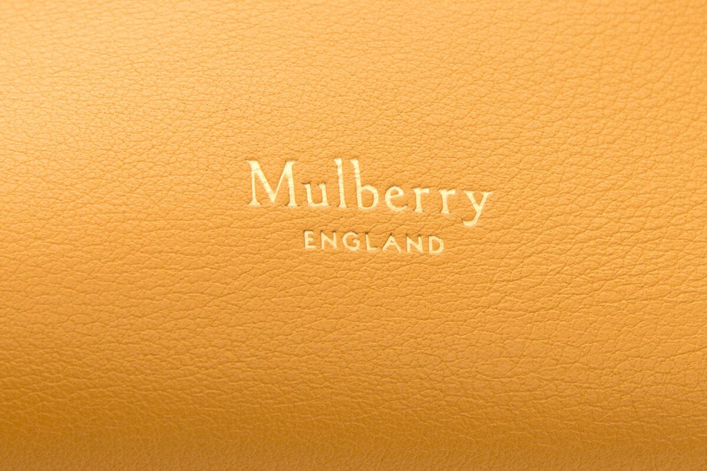 Mulberry HAMPSTEAD Mustard Bucket Bag