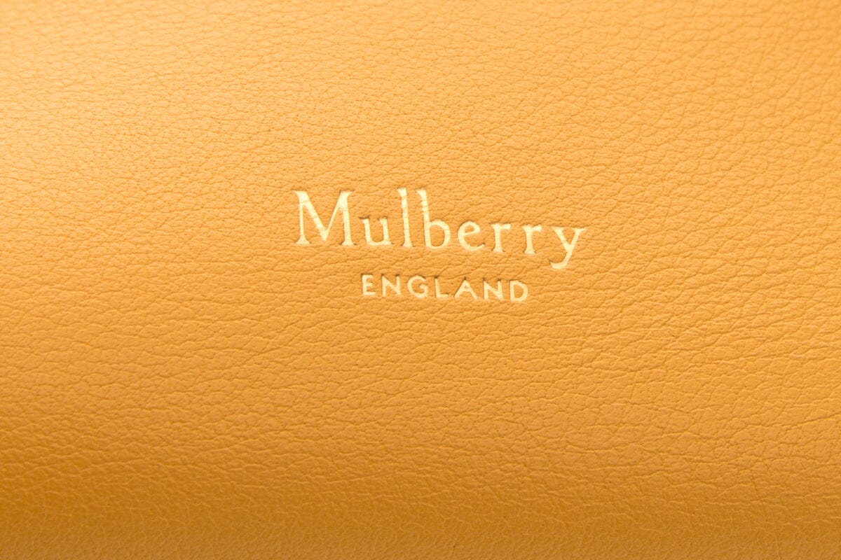 Mulberry HAMPSTEAD Mustard Bucket Bag