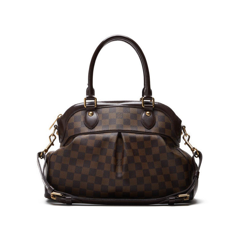 LOUIS VUITTON Lewitton Damier Trevi PM 2WAY Handbag PVC Leather Damiere  Leather Handbag  Handbag Ladies Handbag Hybrid Secondary  Delivery] Damiere Mountain Bookstore Online
