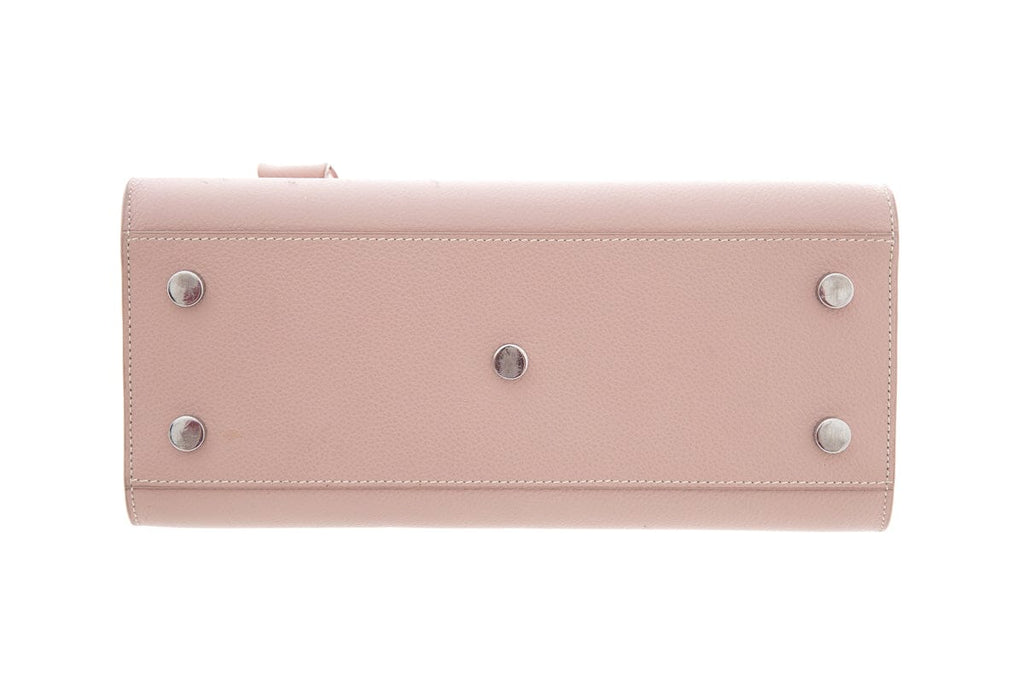Saint Laurent Blush Sac De Jour Leather Handbag AS IS