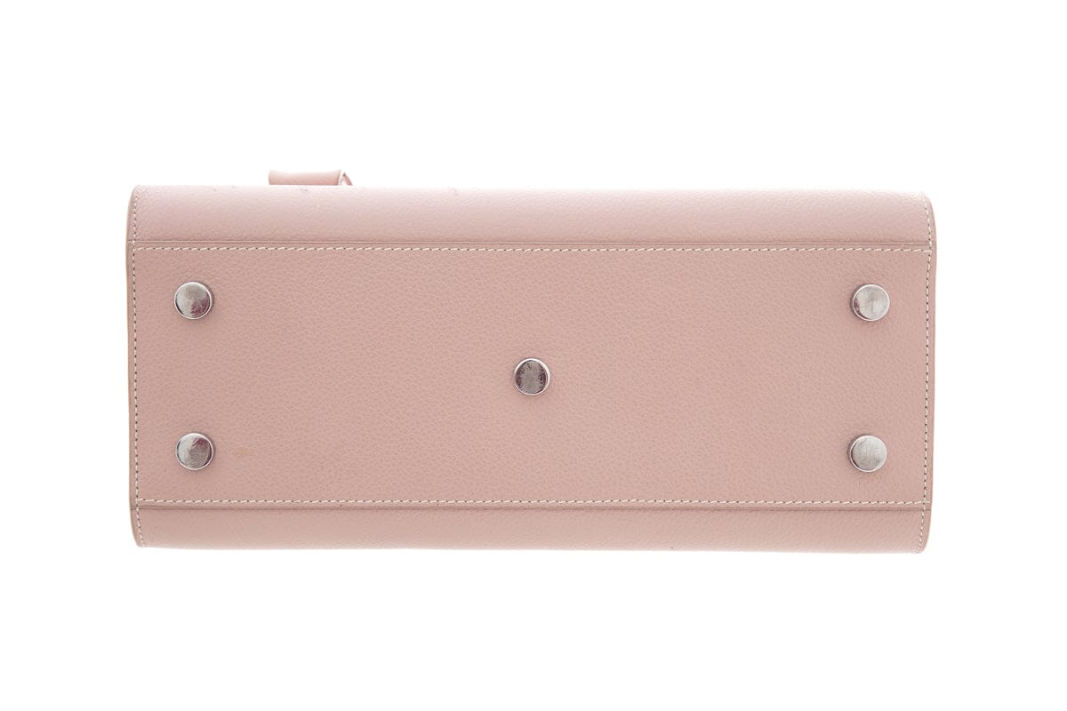 Saint Laurent Blush Sac De Jour Leather Handbag AS IS