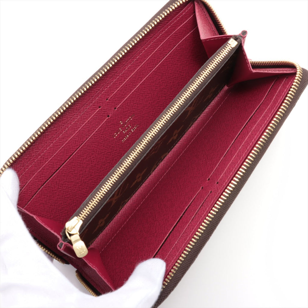 Louis Vuitton Monogram Portefolio Cremans M60742 Fuschia