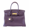 HermÃƒÆ’Ã‚Â¨s Birkin 30 Raisin Togo Bag GHW