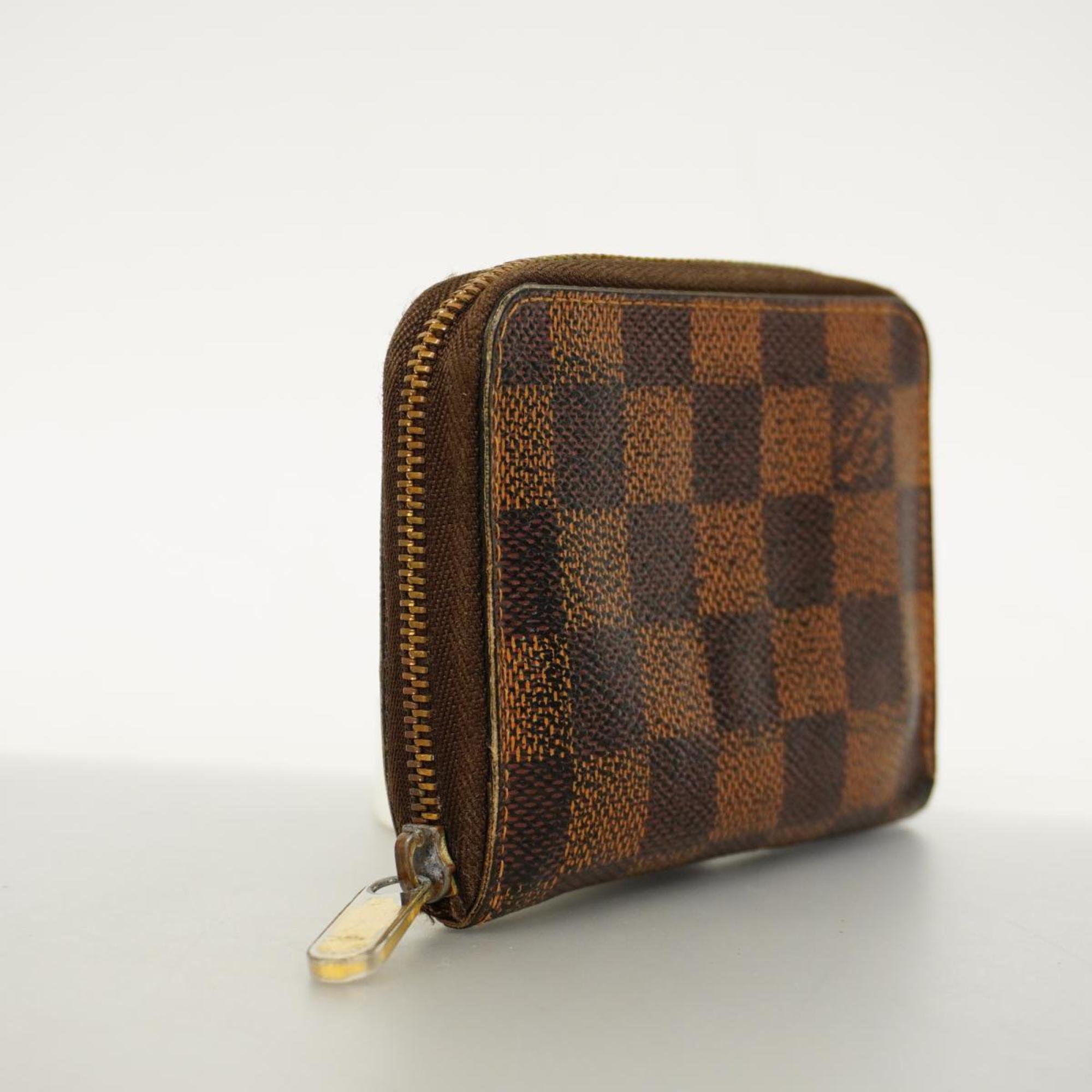 Louis Vuitton Zippy Coin Purse  Canvas Wallet  ()