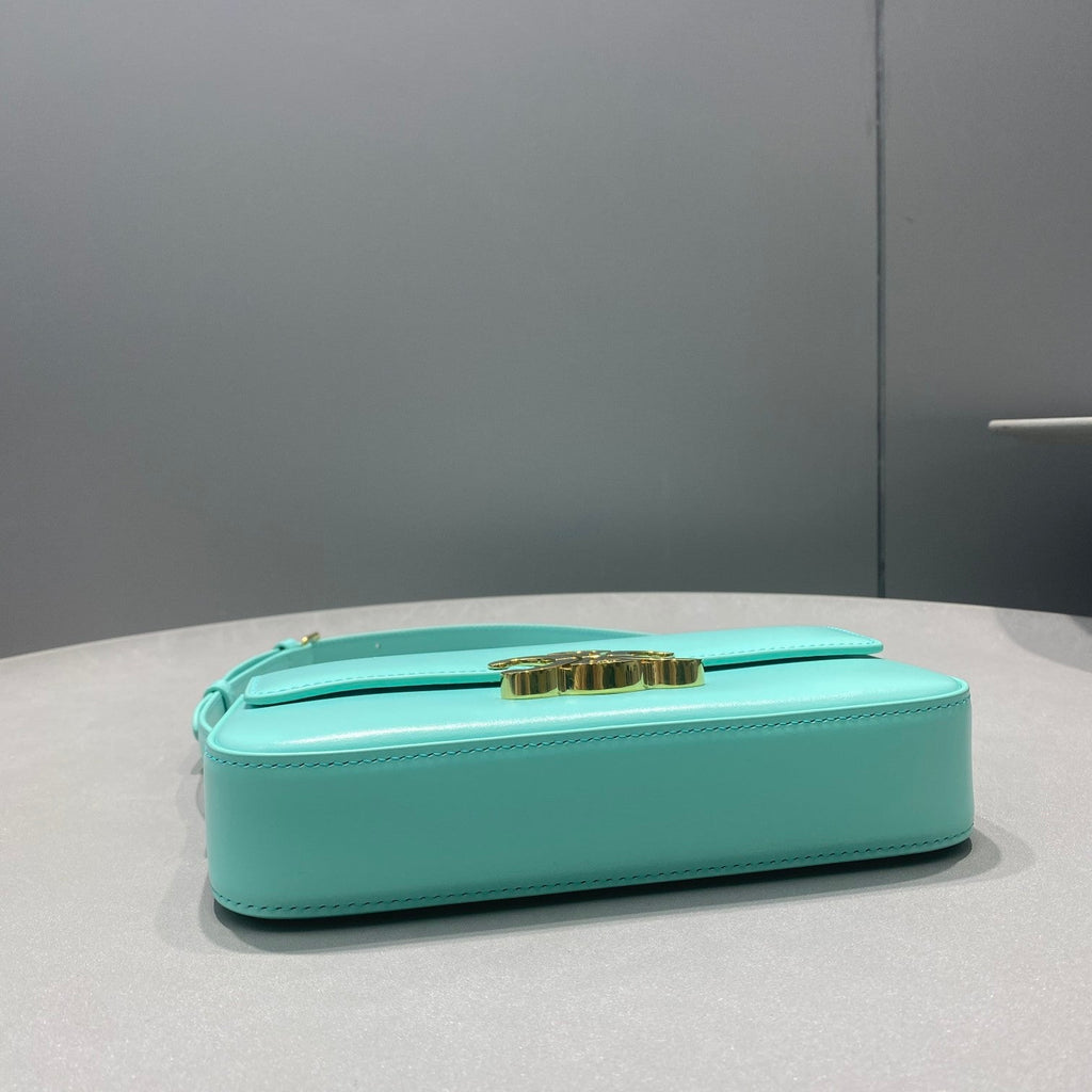 GLAMI Triomphe Shoulder Bag Mint Green For Women 8in/20cm