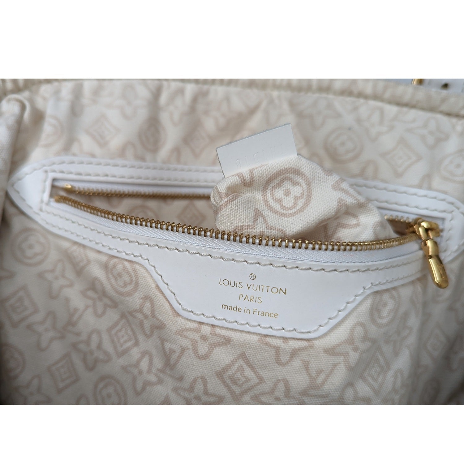 Louis Vuitton Limited Edition Beige Tahitienne Cabas Bag