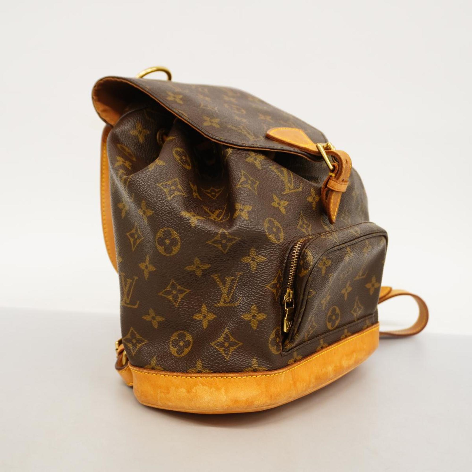 Louis Vuitton Montsouris  Canvas Backpack Bag ()