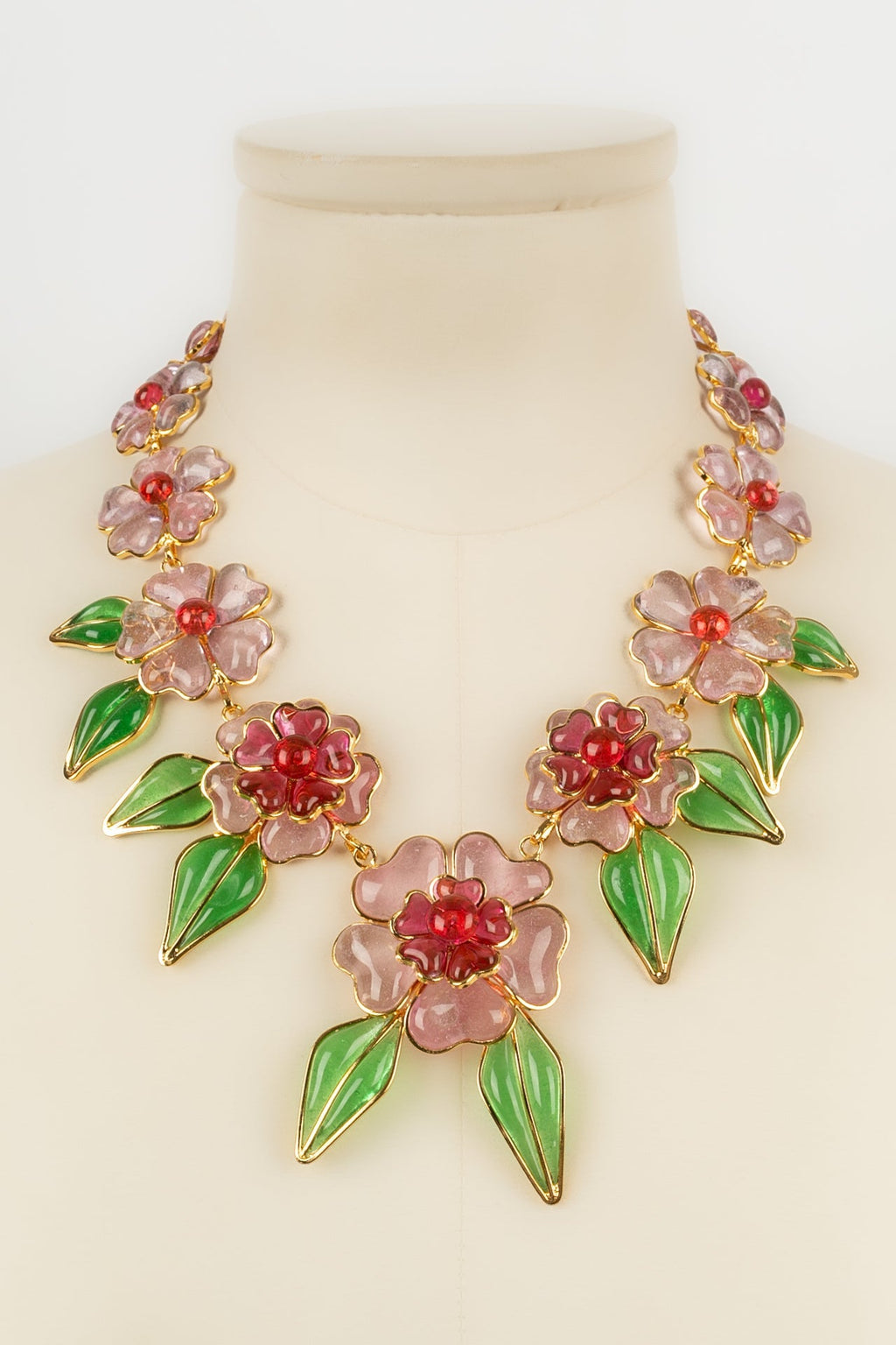 Collier fleurs Augustine