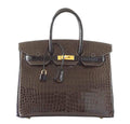 HermÃƒÆ’Ã‚Â¨s Birkin 35 Bi-Color Crocodile Special Order Bag