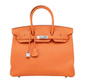 HermÃƒÆ’Ã‚Â¨s Birkin 35 H Orange Togo Bag