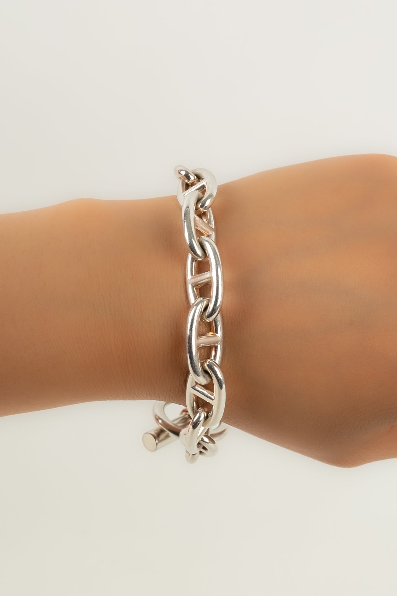 Bracelet chaÃƒÆ’Ã‚Â®ne d'ancre HermÃƒÆ’Ã‚Â¨s