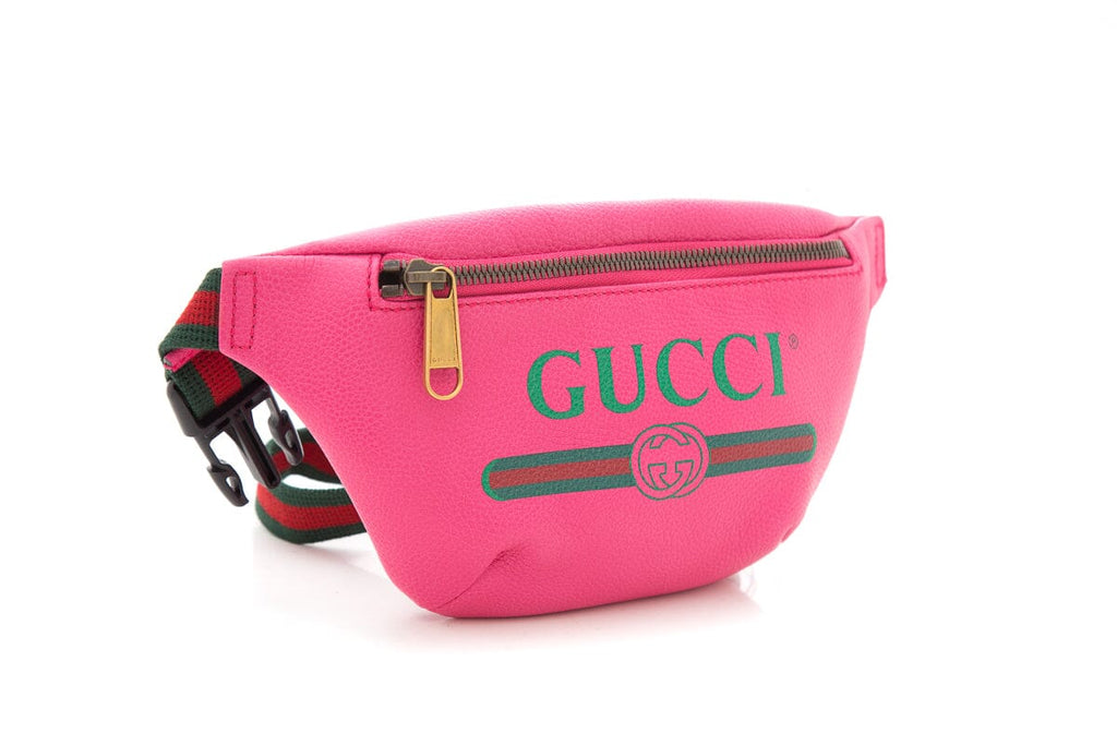 Gucci Pink Bum Bag Logo Belt Bag