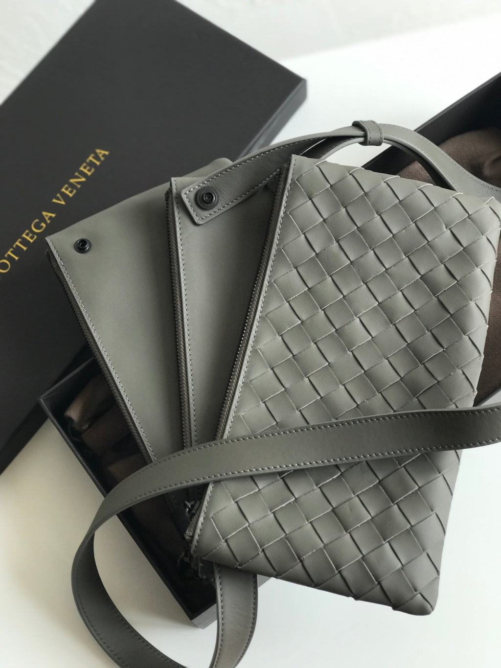 GLAMI Crossbody Bag Gray, For Women, Bags 10.2in/26cm