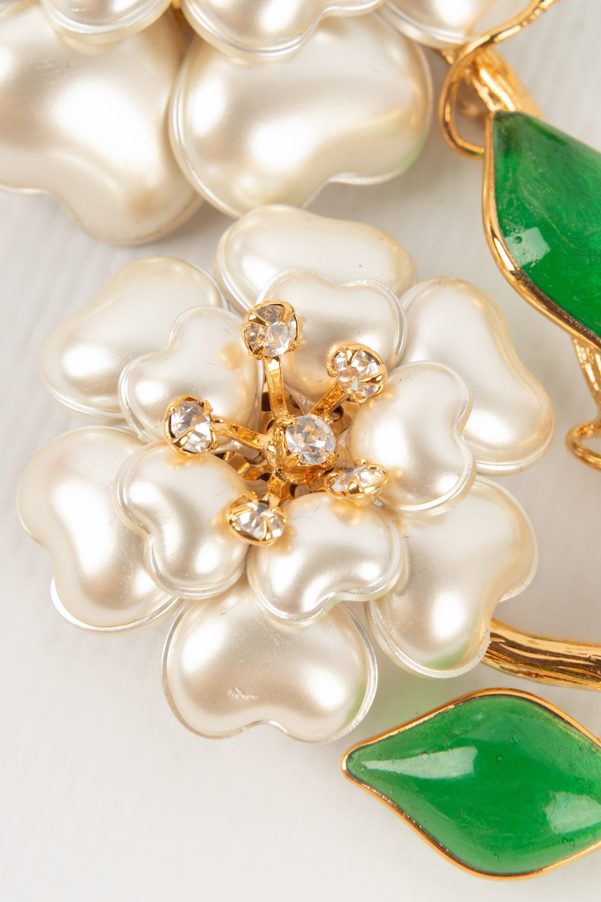 Broche fleur Augustine