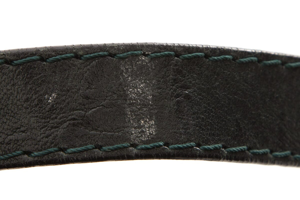 Jimmy Choo Green Watersnake Leather Shoulder Bag