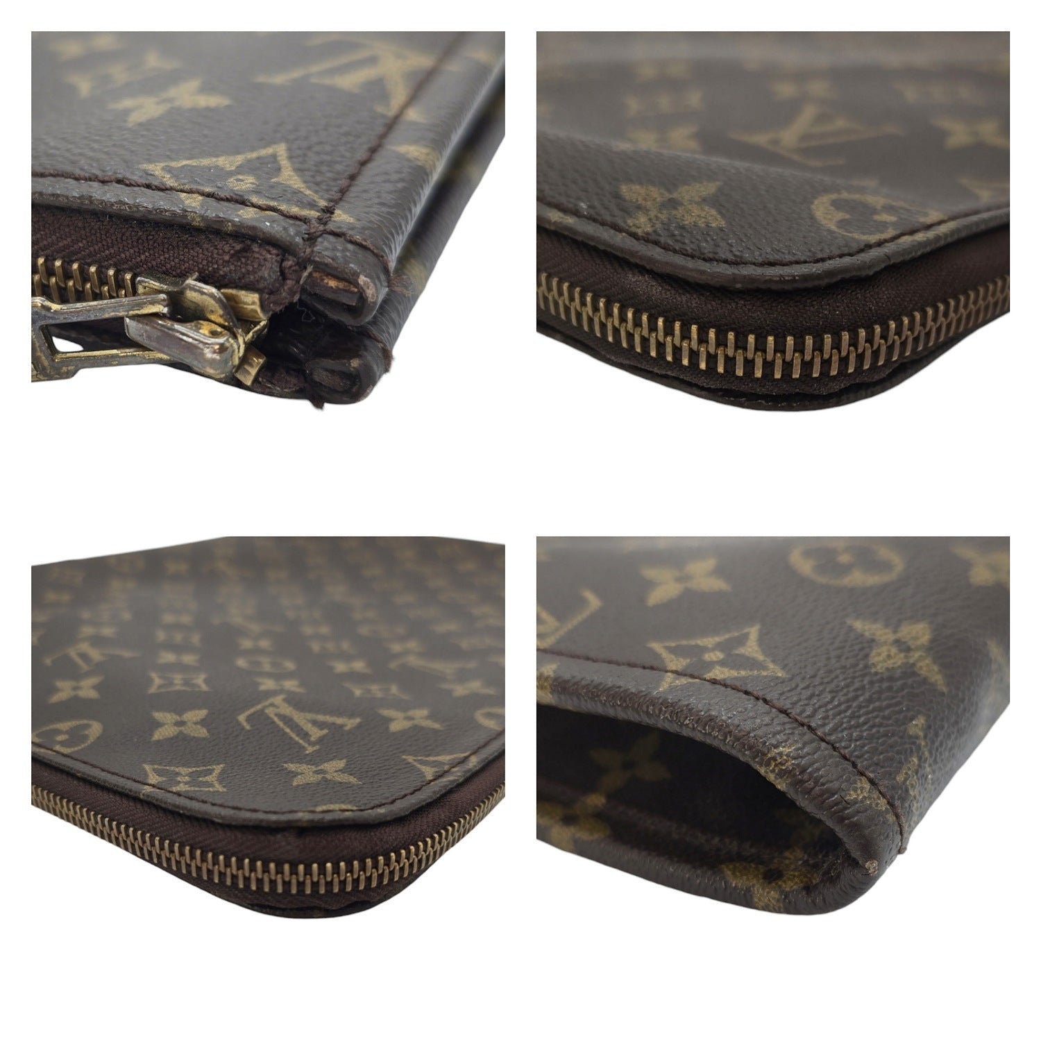 Louis Vuitton 1986 Monogram Canvas Poche Documents Portfolio