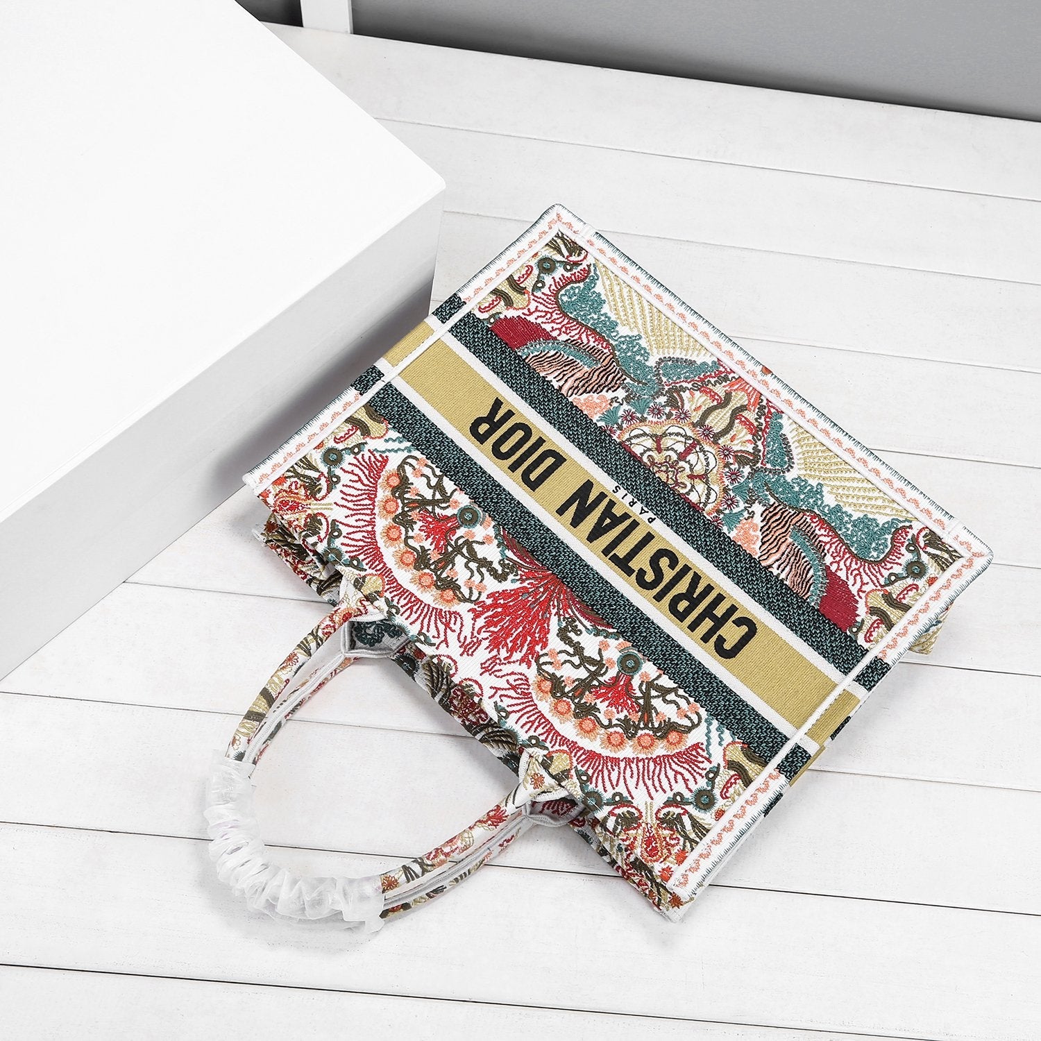 GLAMI MeGLAMIum Book Tote Bag By Maria Grazia Chiuri For Women 14in/36cm CD