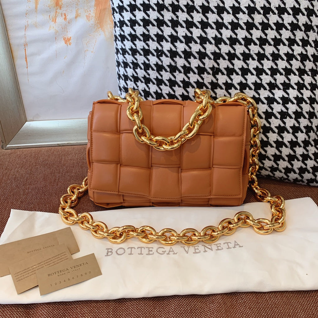 GLAMI Chain Cassette Brown, For Women, WomenÃƒÂ¢Ã¢â€šÂ¬Ã¢â€žÂ¢s Bags 10.2in/26cm