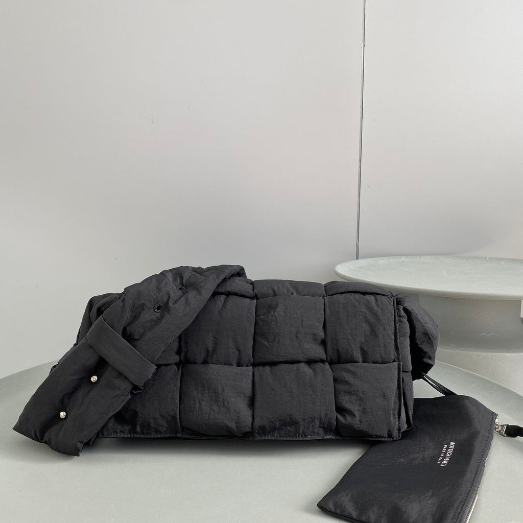 GLAMI Padded Tech Cassette Bag For Women 11.8in/30cm In Black 628951VBO818803
