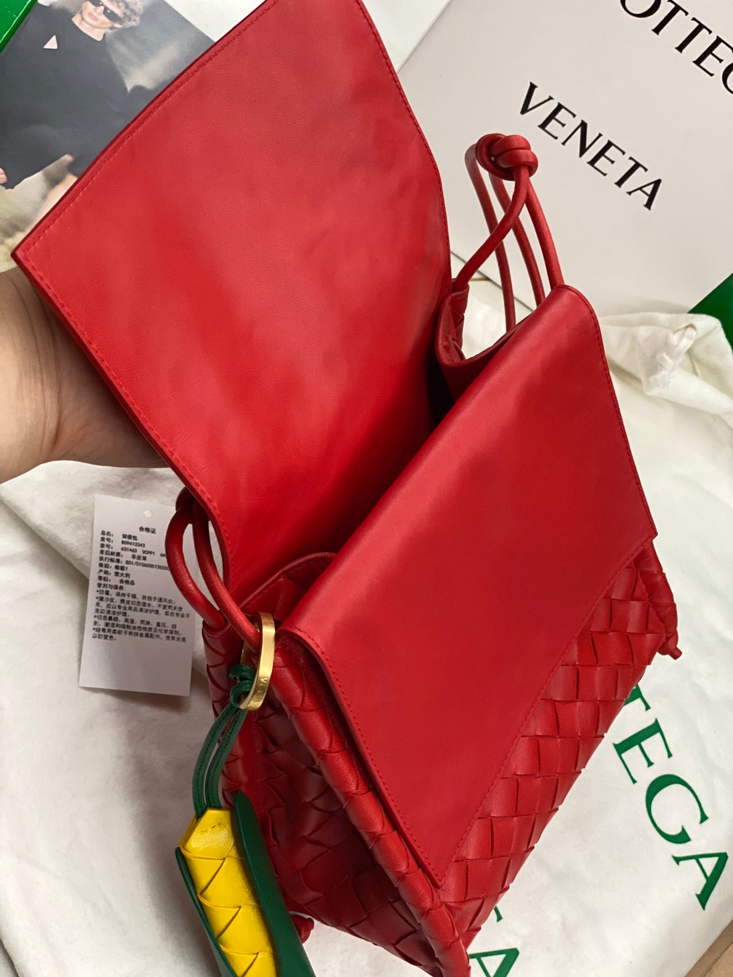 GLAMI Backpack Red, For Women, Bags 8.9in/22.5cm