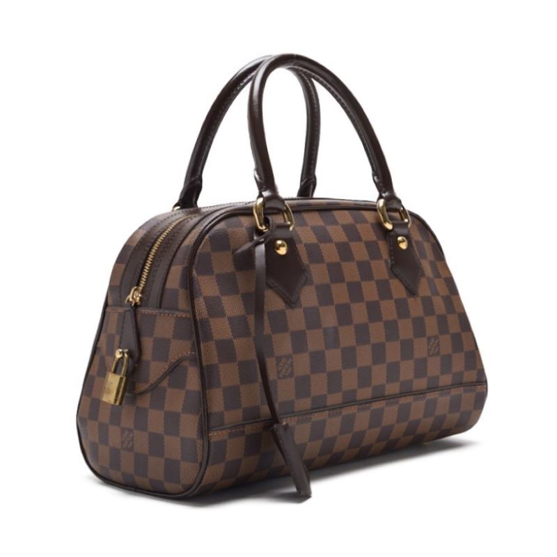 LOUIS VUITTON DAMIE DOOMO HANDBACK PVC LEZER DAMIE (GOLD GOLD) LEZER HANDBACK LADY HANDBACK LADY HYBRAND ONLINE